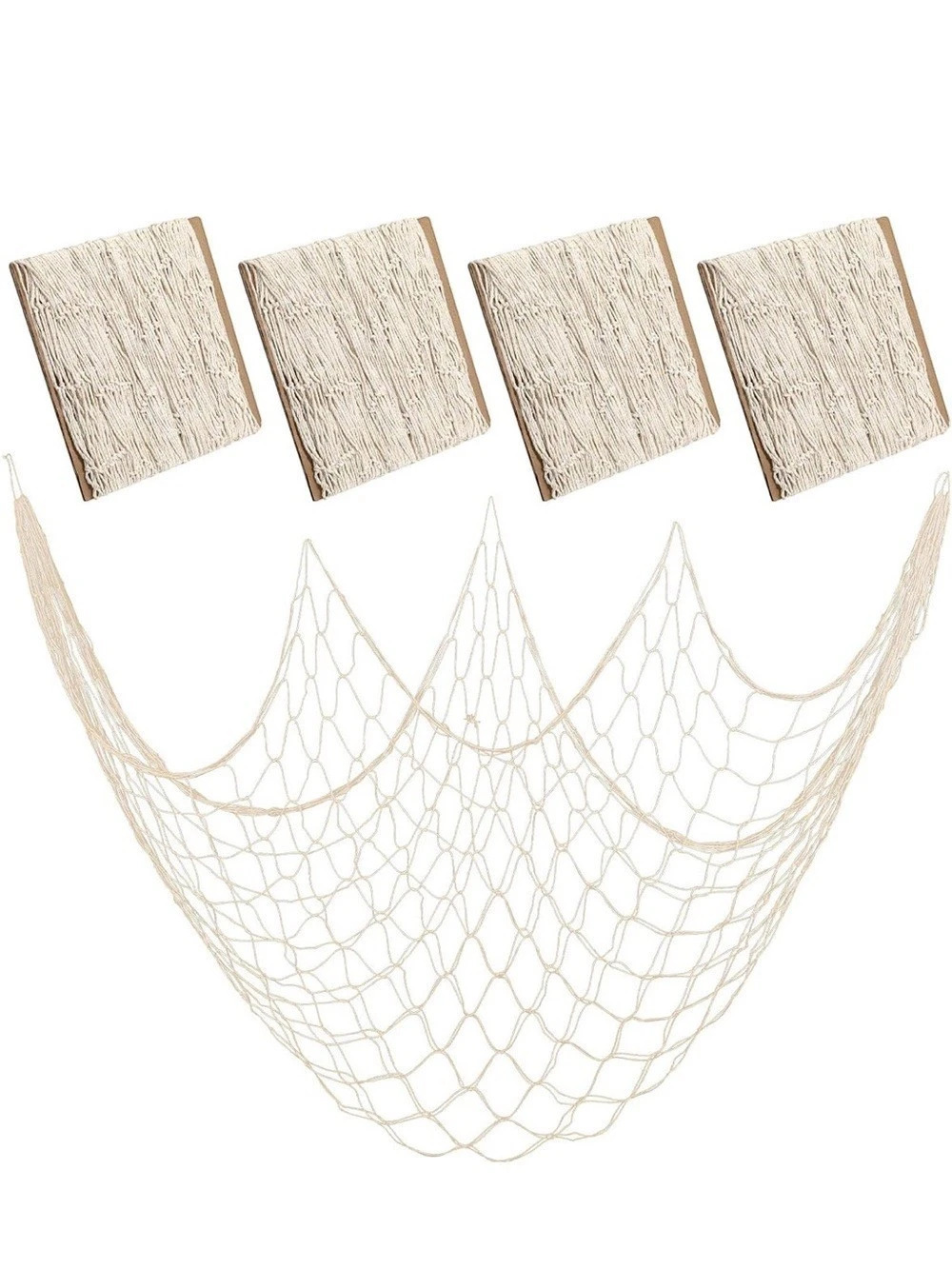 🐟Fishing Net Decor Cotton Fishing Net Wall Decor